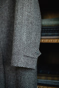 Load image into Gallery viewer, Crittenden Wool Herringbone Topcoat
