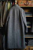 Load image into Gallery viewer, Crittenden Wool Herringbone Topcoat
