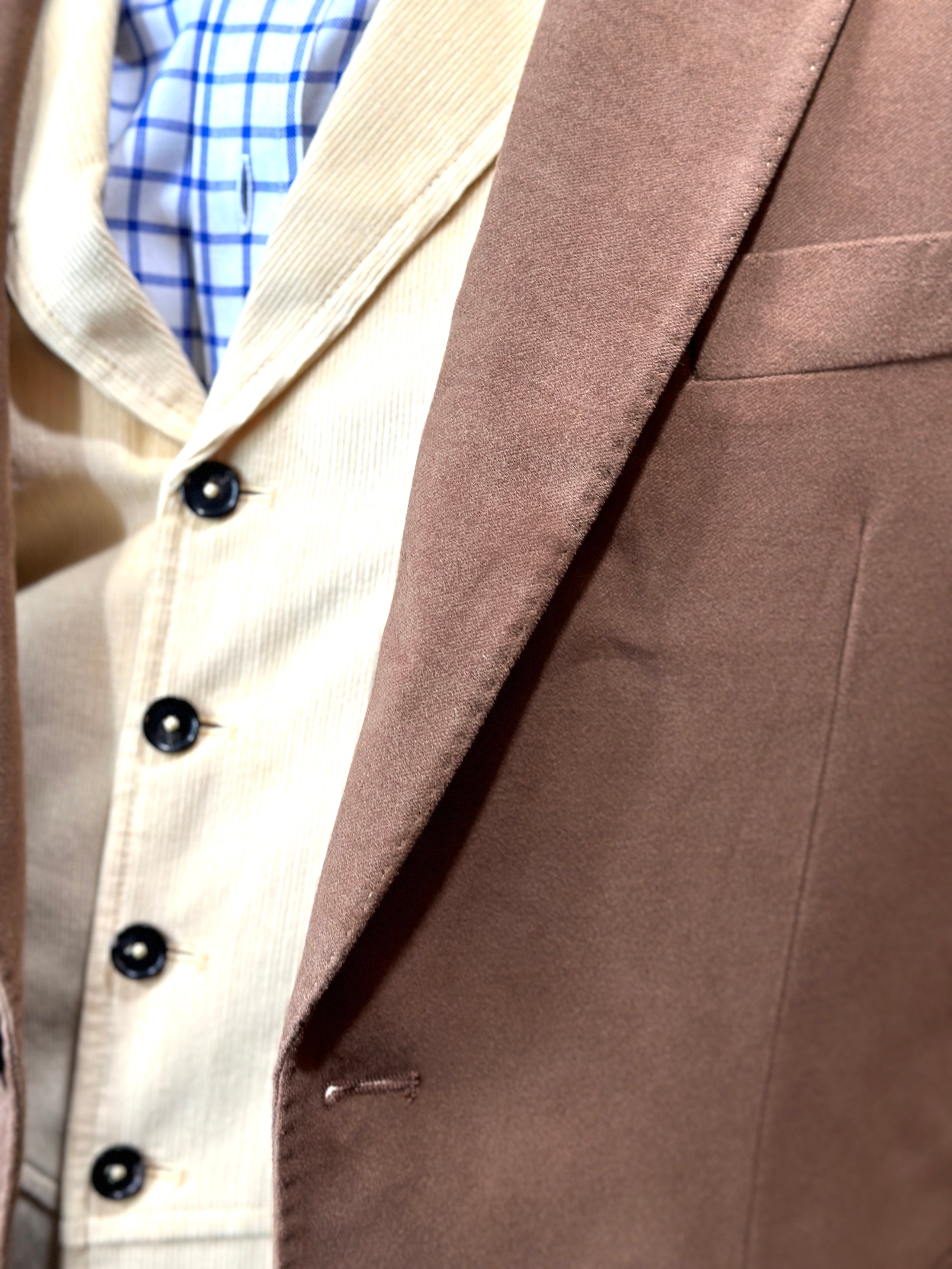 Crittenden Moleskin Jacket in Brown