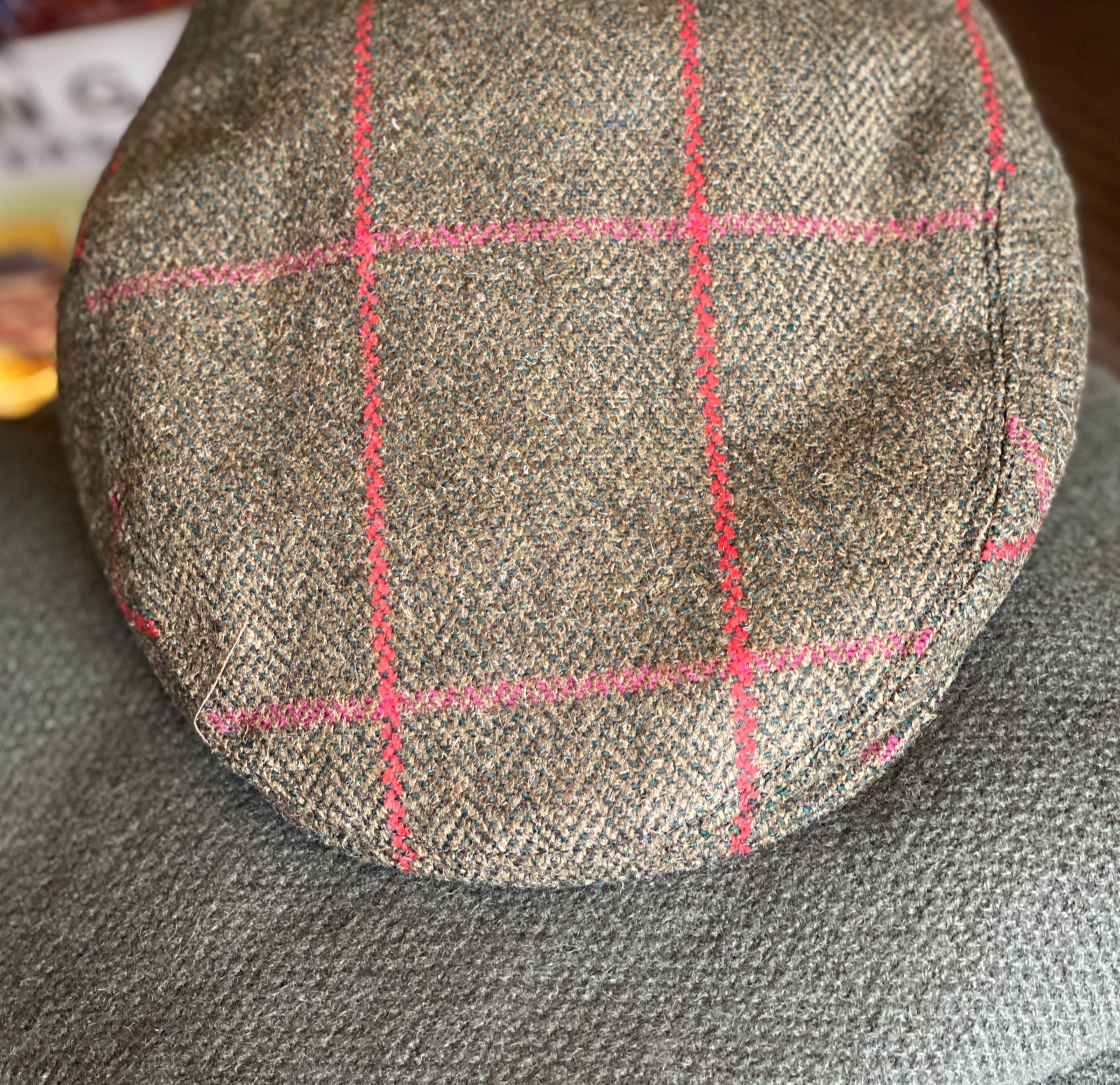 Irish Wool Tweed Cap