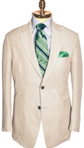 Load image into Gallery viewer, Harrods Jacket in Tan Silk & Linen
