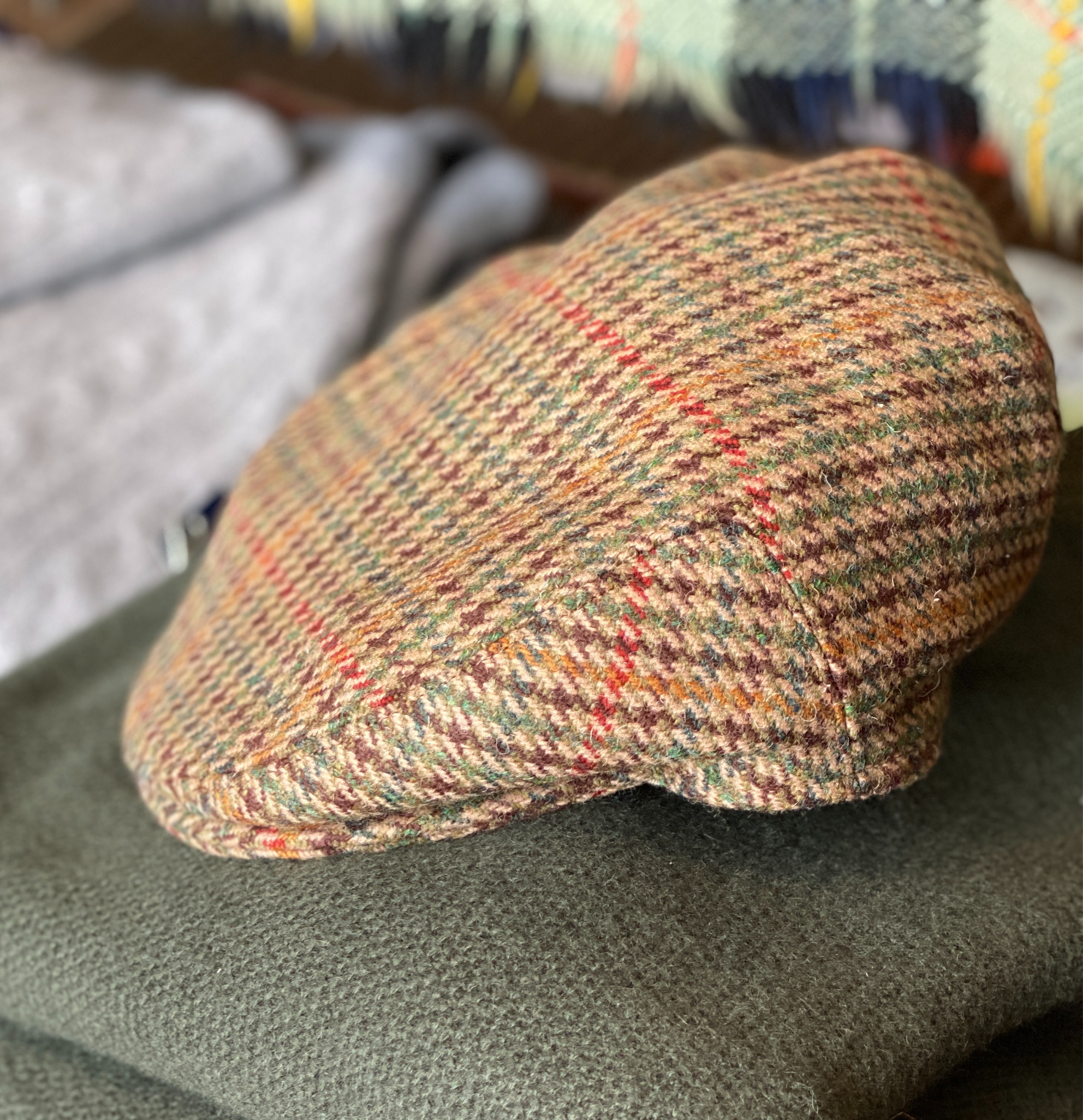 Irish Wool Tweed Cap