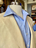 Load image into Gallery viewer, Harrods Jacket in Soft Yellow Silk & Linen in Patch Pocket
