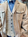 Load image into Gallery viewer, Crittenden Safari Jacket in Sand Donegal
