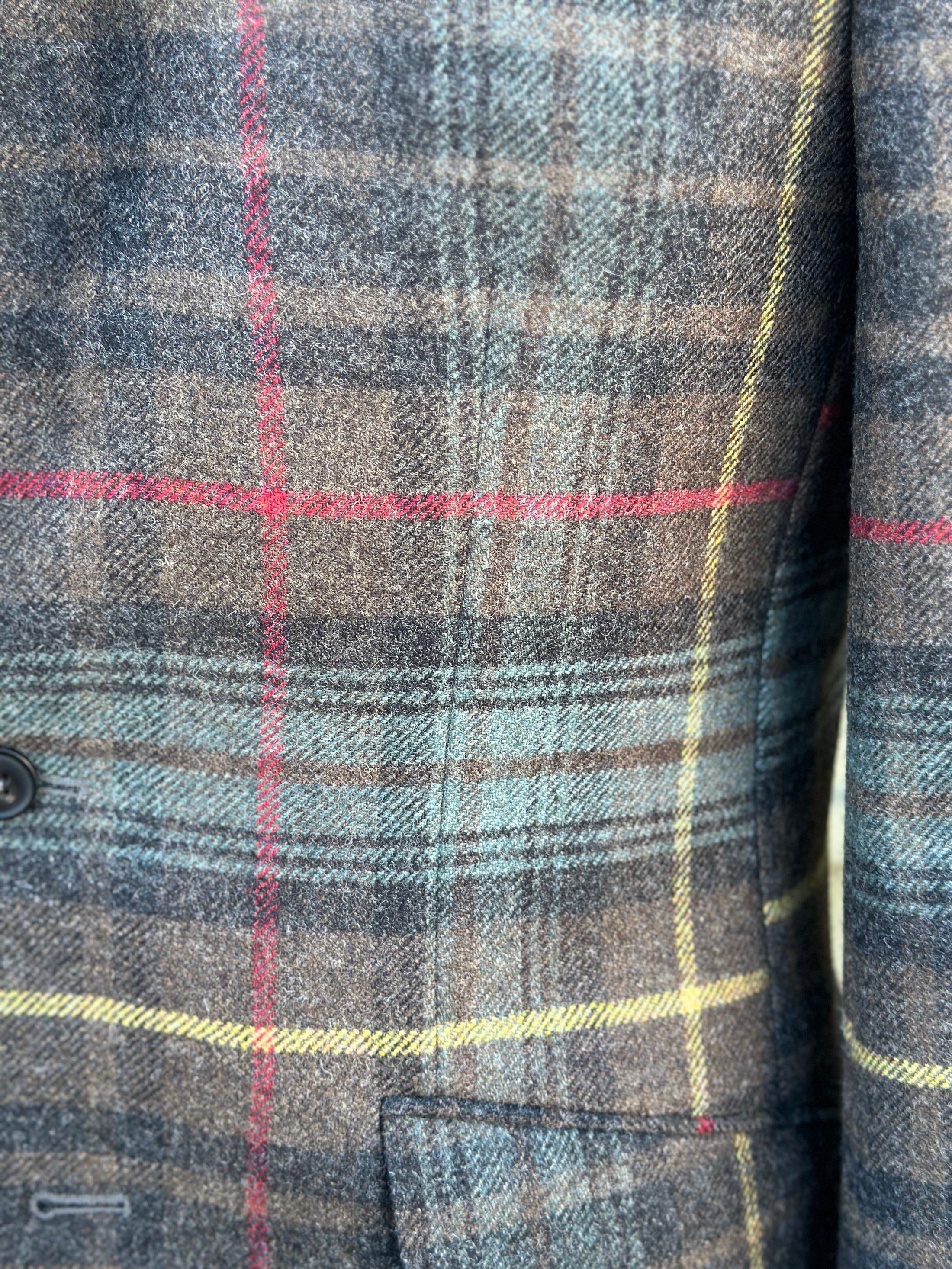 Crittenden Hacking Jacket in Stewart Hunting Plaid