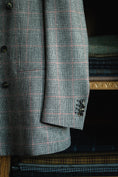 Load image into Gallery viewer, Double Breasted Suit in Merino Prince of Wales Plaid
