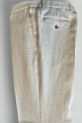 Load image into Gallery viewer, Crittenden Trousers in Sand/Cream Houndstooth
